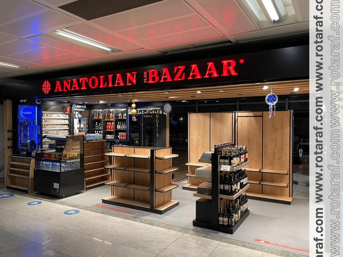 Mağaza raf sistemleri uygulaması