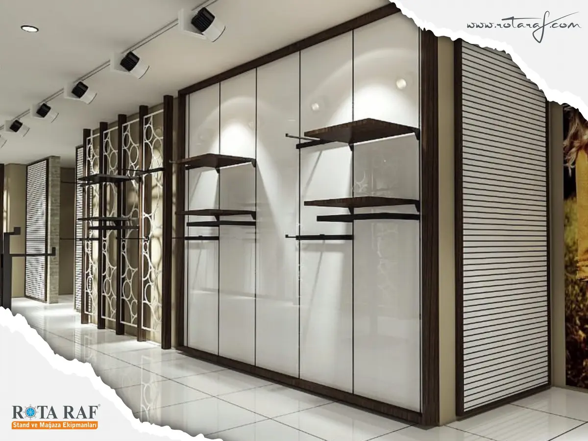 Duvar panel rafları