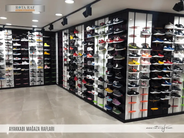 Ayakkabı Mağaza Rafları