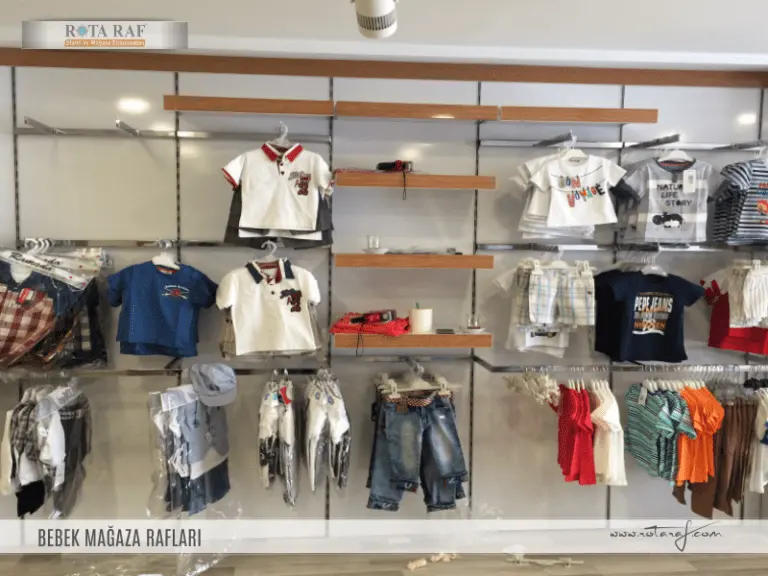 Bebek mağaza raf sistemleri