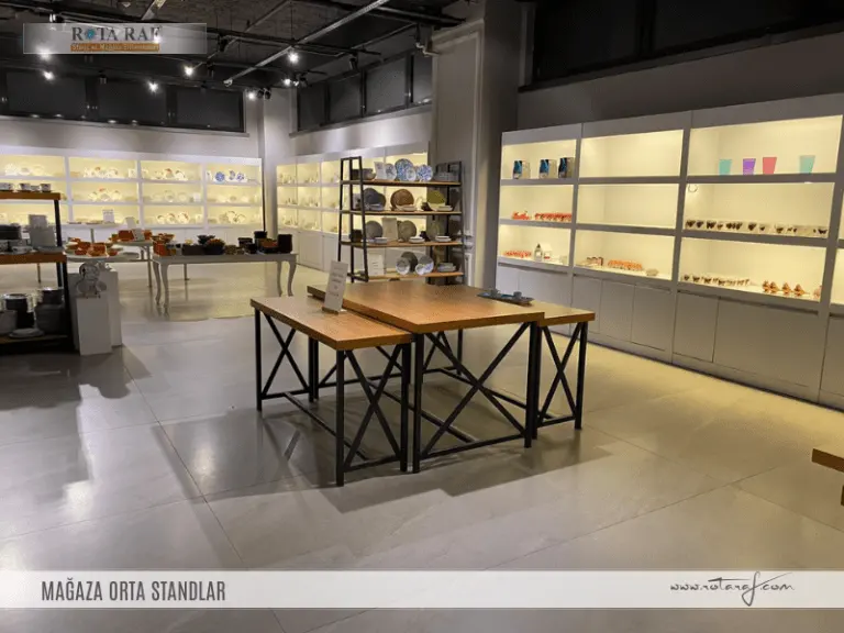 mağaza orta standları