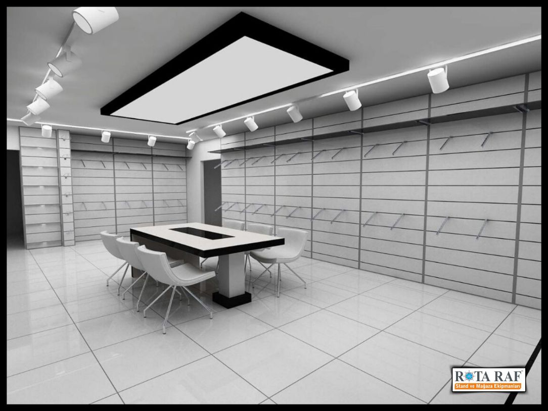 Tekstil Showroom Rafları 16