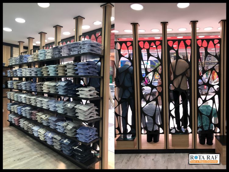 Vitrin Raf ve Askı Tasarımı 21