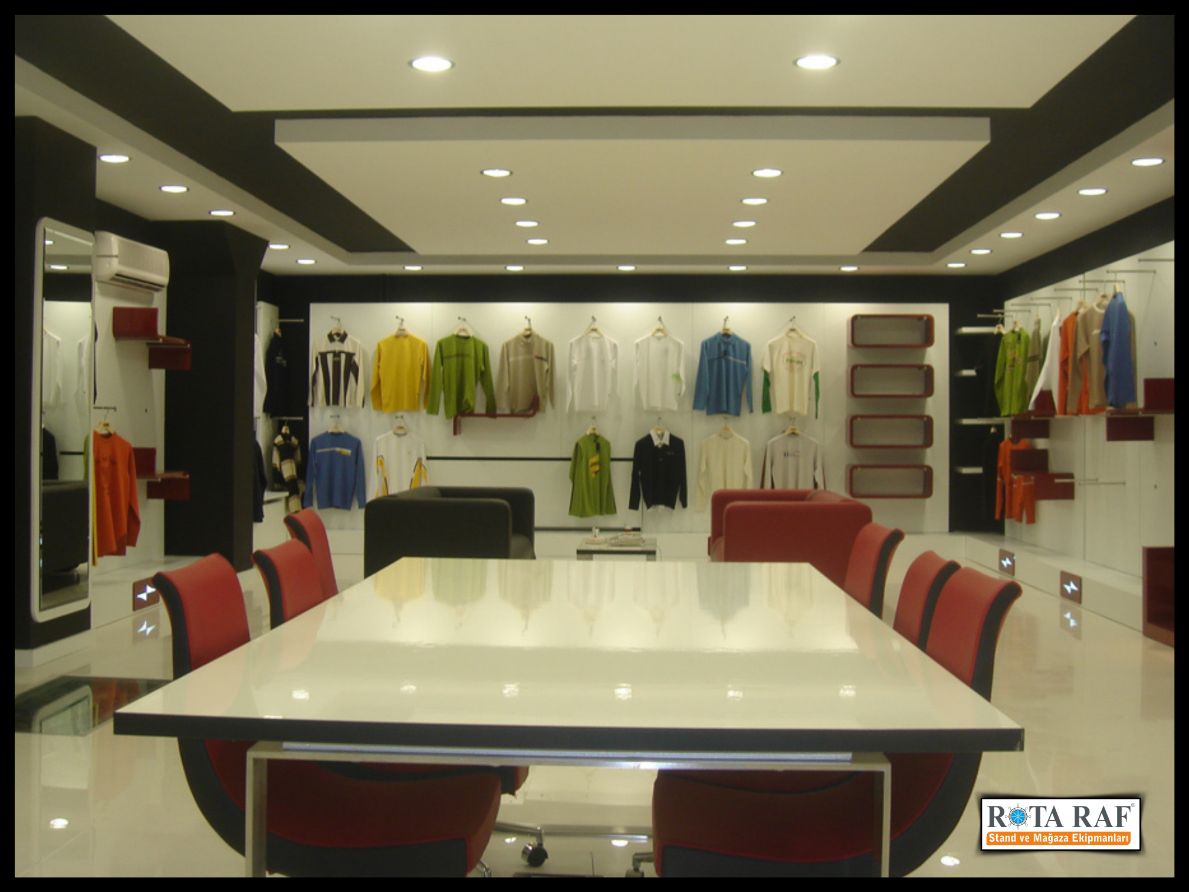 Tekstil Showroom Rafları 21