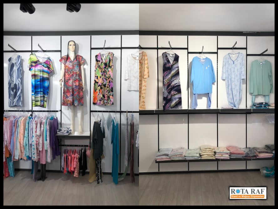 Tekstil Showroom Rafları 22
