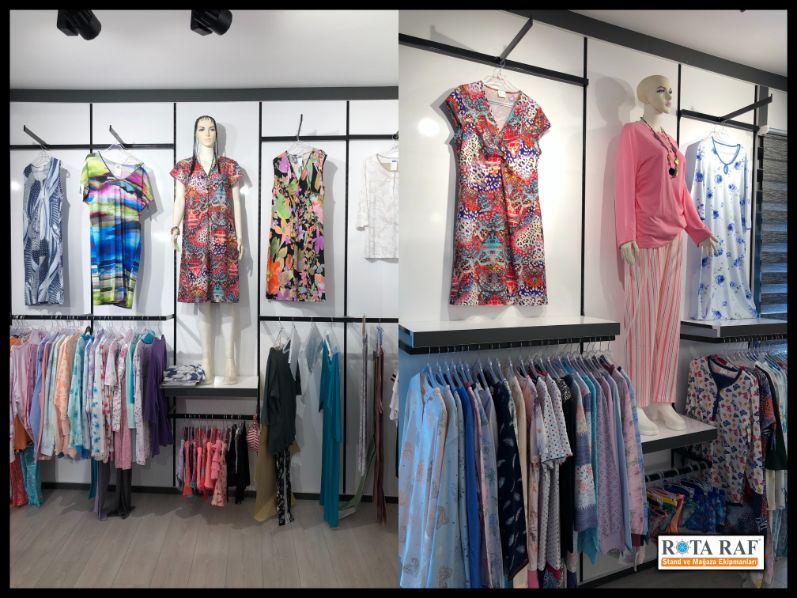 Tekstil Showroom Rafları 23
