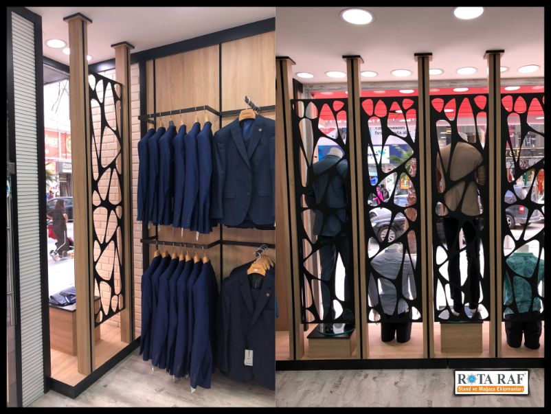 Vitrin Raf ve Askı Tasarımı 23