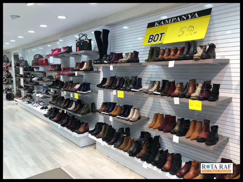 Ayakkabı Mağaza Rafları 39