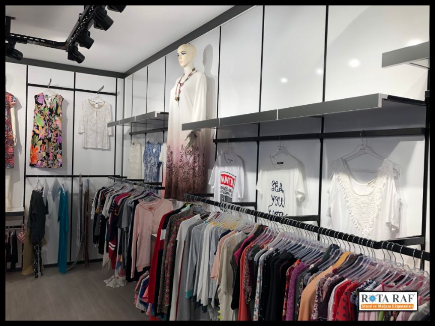 Tekstil Showroom Rafları 10