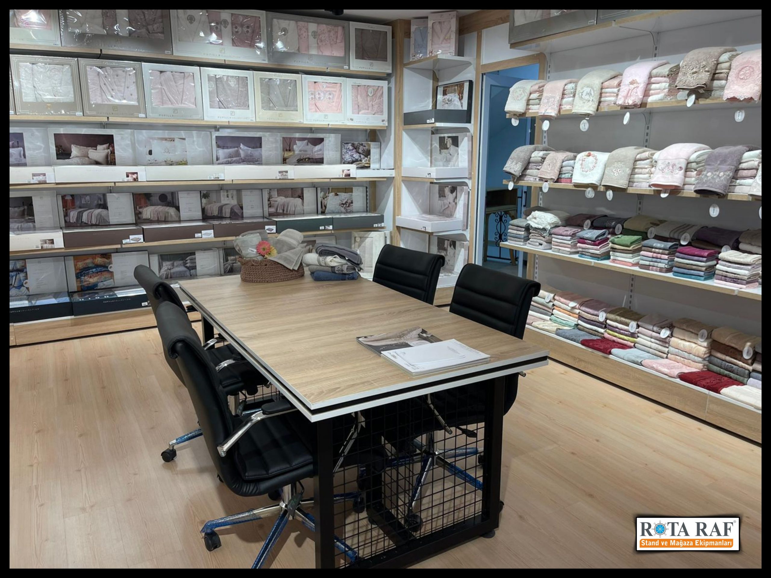 Tekstil Showroom Rafları 39